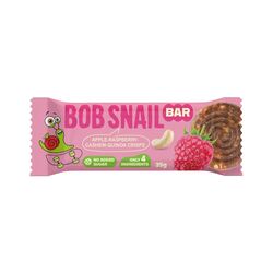 Батончик фруктовий BOB SNAIL Яблуко-Малина-Кеш’ю-Кріспи Кіноа 35 г