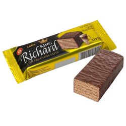 Торт вафельний Бісквіт-Шоколад King Richard Лате 57 г
