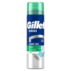 Гель для гоління GILLETTE TGS Sensitive Skin з алое 200 мл