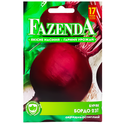Насіння Буряк FAZENDA Бордо 237 10 г