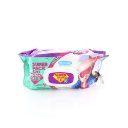 Серветки вологі Super Baby Ромашка алое 120 шт/уп.