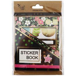 Стікербук з дитячими наліпками Craft time 10х12 см 24 аркуші