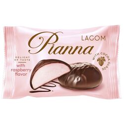 Цукерка глазурована LAGOM Pianna з ароматом малини 20 г