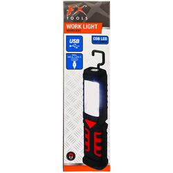 Ліхтар LED портативний акумуляторний з гачком FX TOOLS