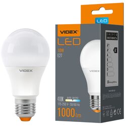 Лампа Videx A60e 10W E27 4100K 220V