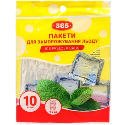 Пакети для заморожування льоду 365 10 шт х 24 кубиків