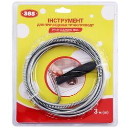Інструмент для прочищення трубопроводів 365 3 м