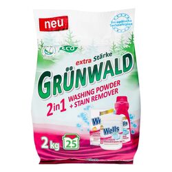 Порошок пральний, безфосфатний універсальний 2в1 Grunwald 2 кг