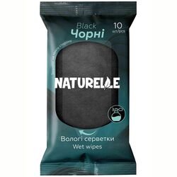 Серветки вологі NATURELLE Classic Black 10 шт/уп.