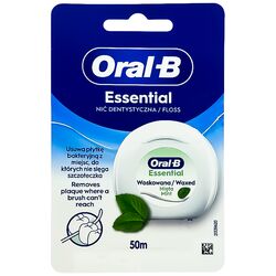 Нитка зубна ORAL-B Essential з м'ятою 50 м