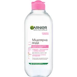 Вода міцелярна для очищення обличчя GARNIER SKIN NATURALS всі типи шкіри 400 мл
