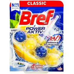 Блок туалетний Bref Актів лимон 50 г