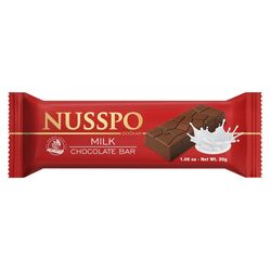 Шоколад молочний NUSSPO 30 г