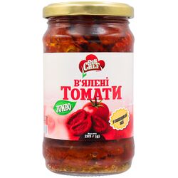 Томати в'ялені в олії DELICHEF Jumbo у склі 285 г