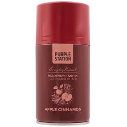 Балон змінний для авторозпилення Purple Station Apple&Cinamon 260 мл