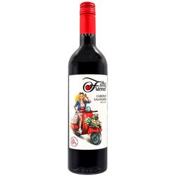 Вино безалкогольне виноградне напівсолодке The Best Friend Cabernet Sauvignon червоне 750 мл