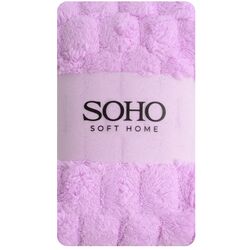 Рушник для обличчя мікрофібра SOHO Sote колір мікс 300 г/м2 35х75 см