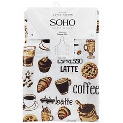 Фартух кухонний бавовна SOHO колір в асортименті 170 г/м2 60х84 см