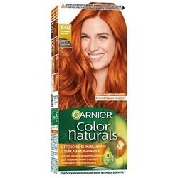 Крем-фарба для волосся GARNIER Color Naturals Вогняний мідний 7.40