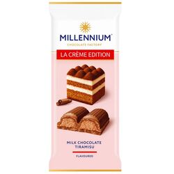 Шоколад молочний Millennium La Creme Edition Тирамісу 100 г