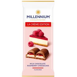Шоколад молочний Millennium La Creme Edition Малина 100 г
