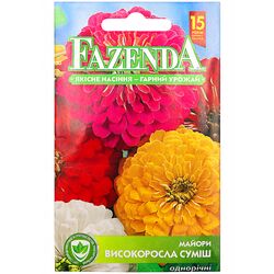 Насіння Квіти однорічні FAZENDA Майори високорослі суміш 0,5 г