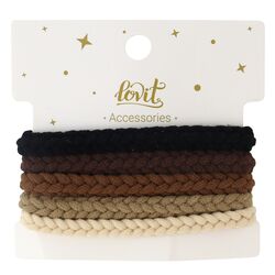 Набір резинок для волосся текстильних Lovit 5 шт