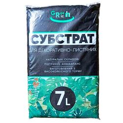 Субстрат торф'яний Green Rich Для декоративно-листяних 7 л