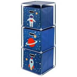 Стелаж для зберігання речей з органайзером Storage Solutions 3 шт