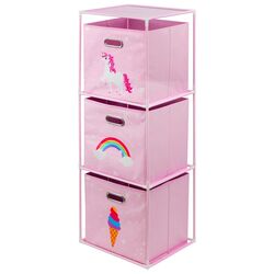 Стелаж для зберігання речей з органайзером Storage Solutions 3 шт