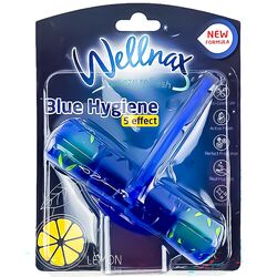 Блок для унітазу Wellnax Синя вода Лимон 50 г