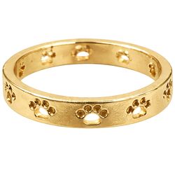 Каблучка жіноча металева з отворами Лапка