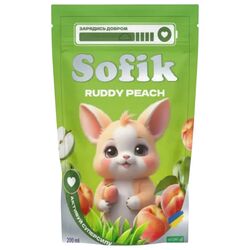 Напій соковий безалкогольний негазований Sofik Ruddy Персик 200 мл