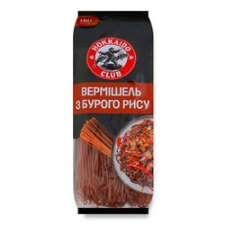 Вермішель з бурого рису Hokkaido Club 150 г