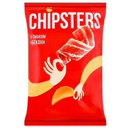Чипси картопляні CHIPSTER'S Бекон 60 г