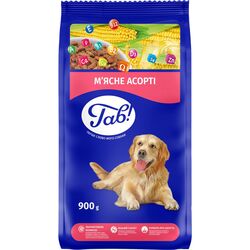 Корм для дорослих собак Гав з м'ясним асорті 900 г