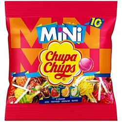 Льодяники карамельні Chupa Chups Mini 6гх10 шт/уп