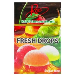 Карамель льодяникова Roks Fresh drops Без цукру 30 г