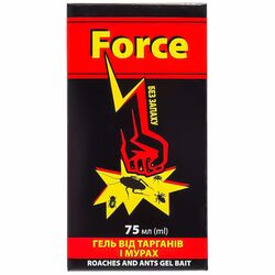 Гель від тарганів і мурах FORCE 75 мл