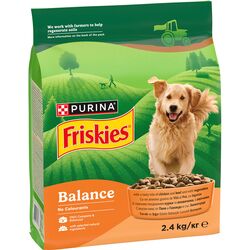 Корм для собак Friskies Курка та овочі 2,4 кг