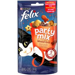 Ласощі для котів Felix Party Mix Гриль Мікс 60 г