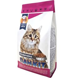 Корм для котів сухий Пан Кіт Яловичина 400 г
