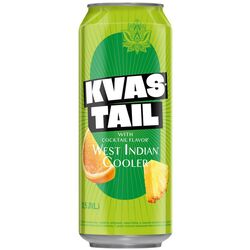 Напій безалкогольний живого бродіння Kvastail West Indian Cooler ж/б 0,5 л