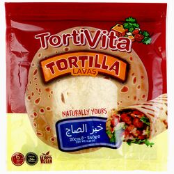 Тортильї пшеничні TortiVita 240 г 6шт/уп