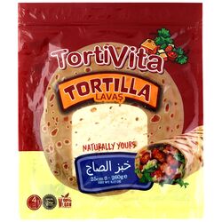 Тортильї пшеничні TortiVita 260 г 4шт/уп