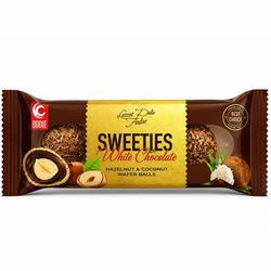 Цукерки вафельні шоколадні ODDIE Sweeties кокос, лісовий горіх 30 г