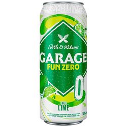 Пиво безалкогольне спеціальне Seth&Riley’s Garage Taste Lime 0,5 л