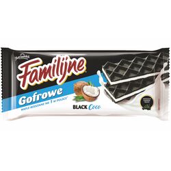 Вафлі Colian Familijne зі смаком кокосу 140 г