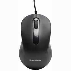 Миша комп'ютерна дротова Hоlmer M-01OF USB чорна