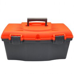 Ящик для інструментів пластиковий ALEANA-PRO оранжевий 16"